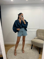 Blouse Safia - Bleu Marine
