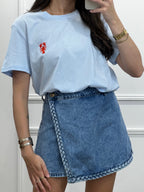 T-shirt HOMARD - bleu ciel
