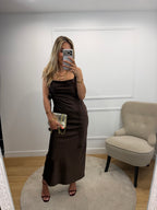 Robe Alicia - Chocolat