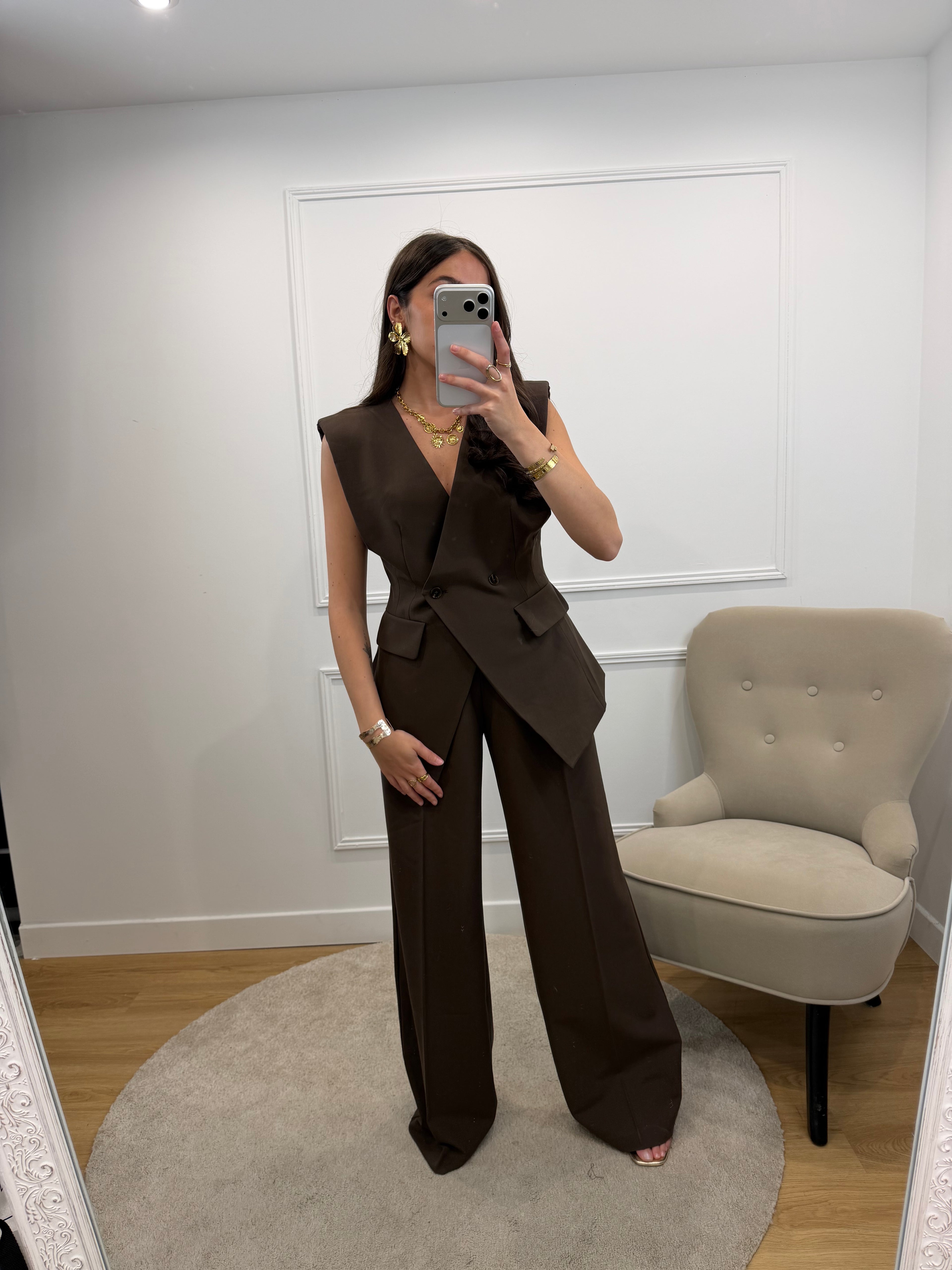 Pantalon  ARON - Choco