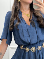 Robe Milia - Bleu marine