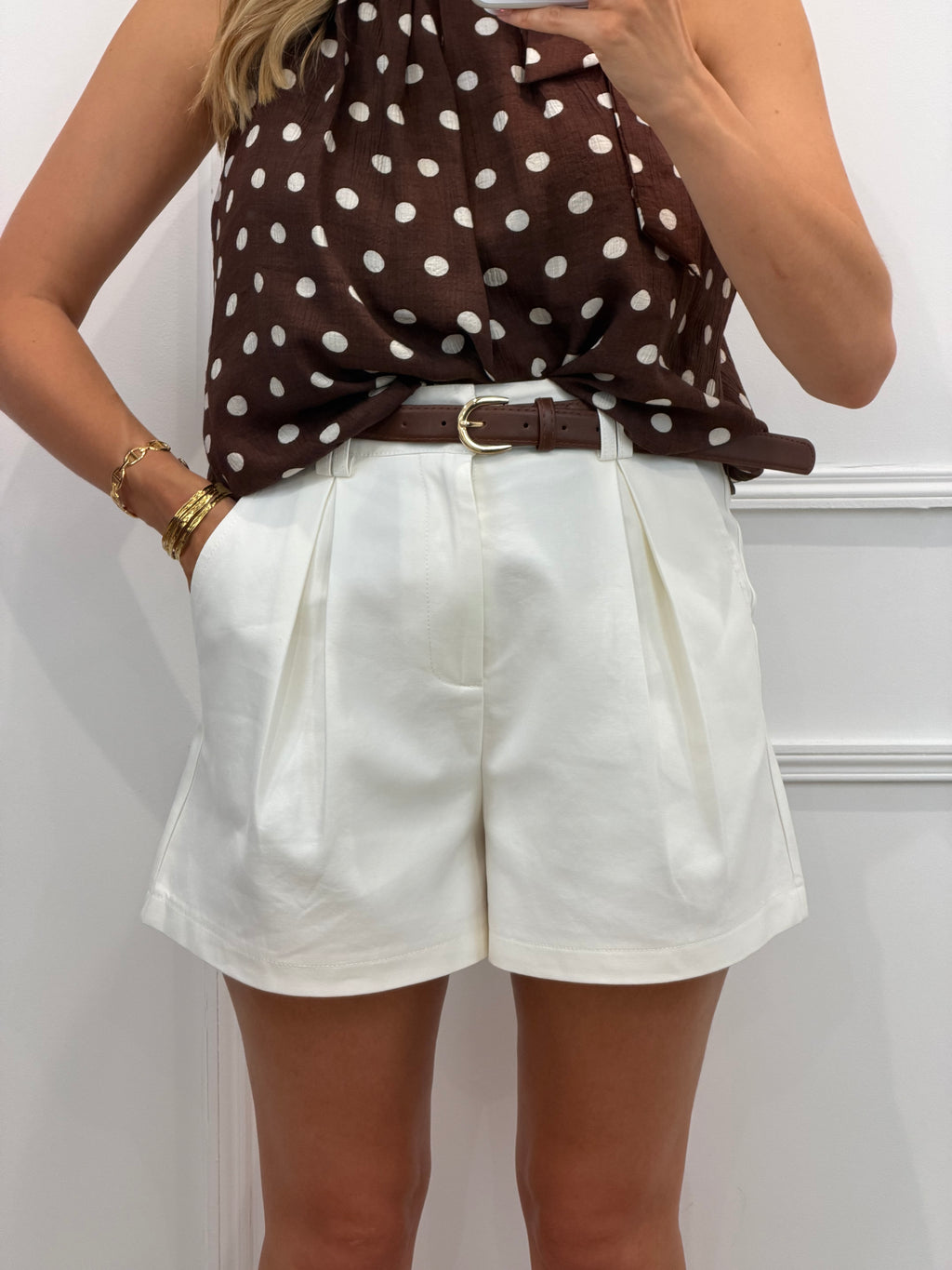 Short Marius - Blanc