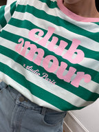 T-shirt Club Amour - Vert