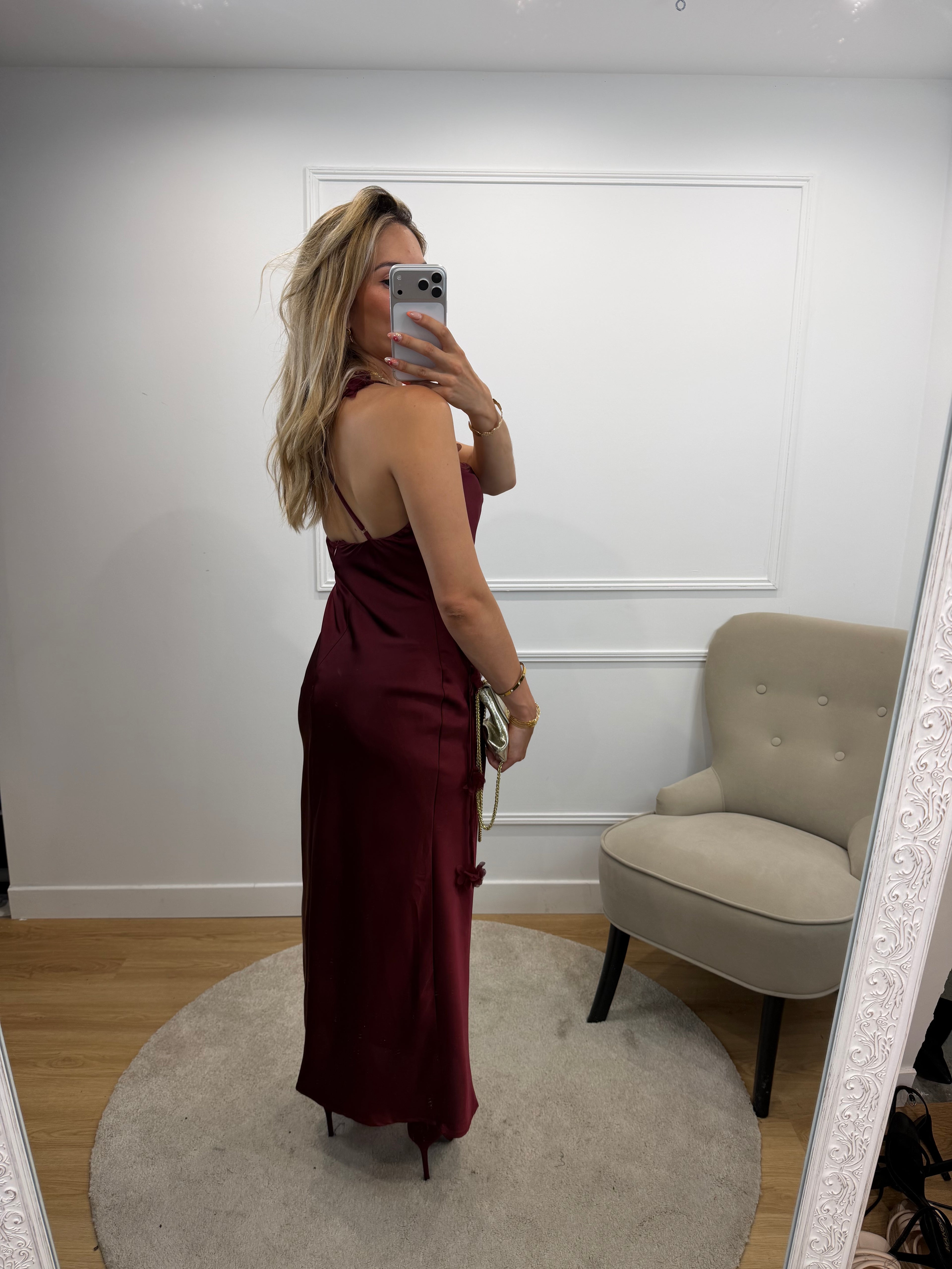 Robe Alicia - Bordeaux