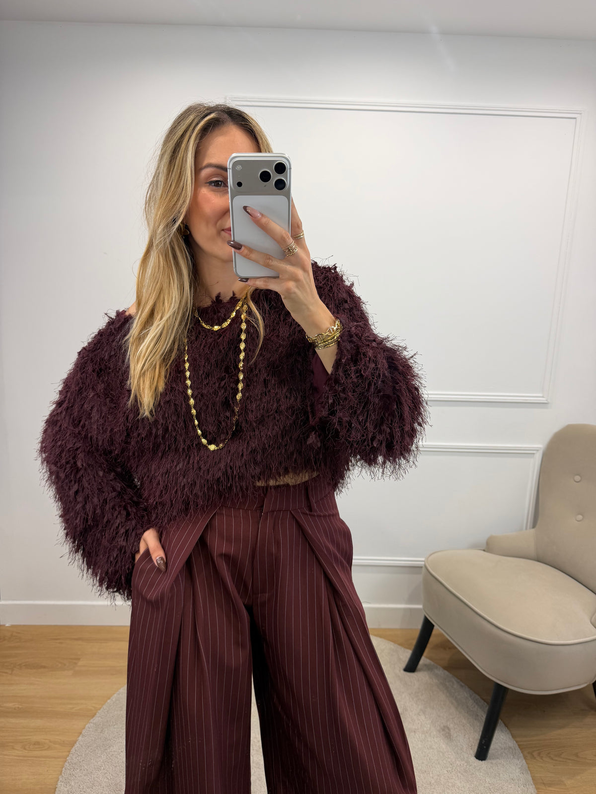 Top Fiona - Bordeaux