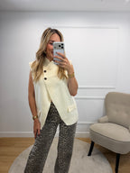 Gilet ELIO - Ecru