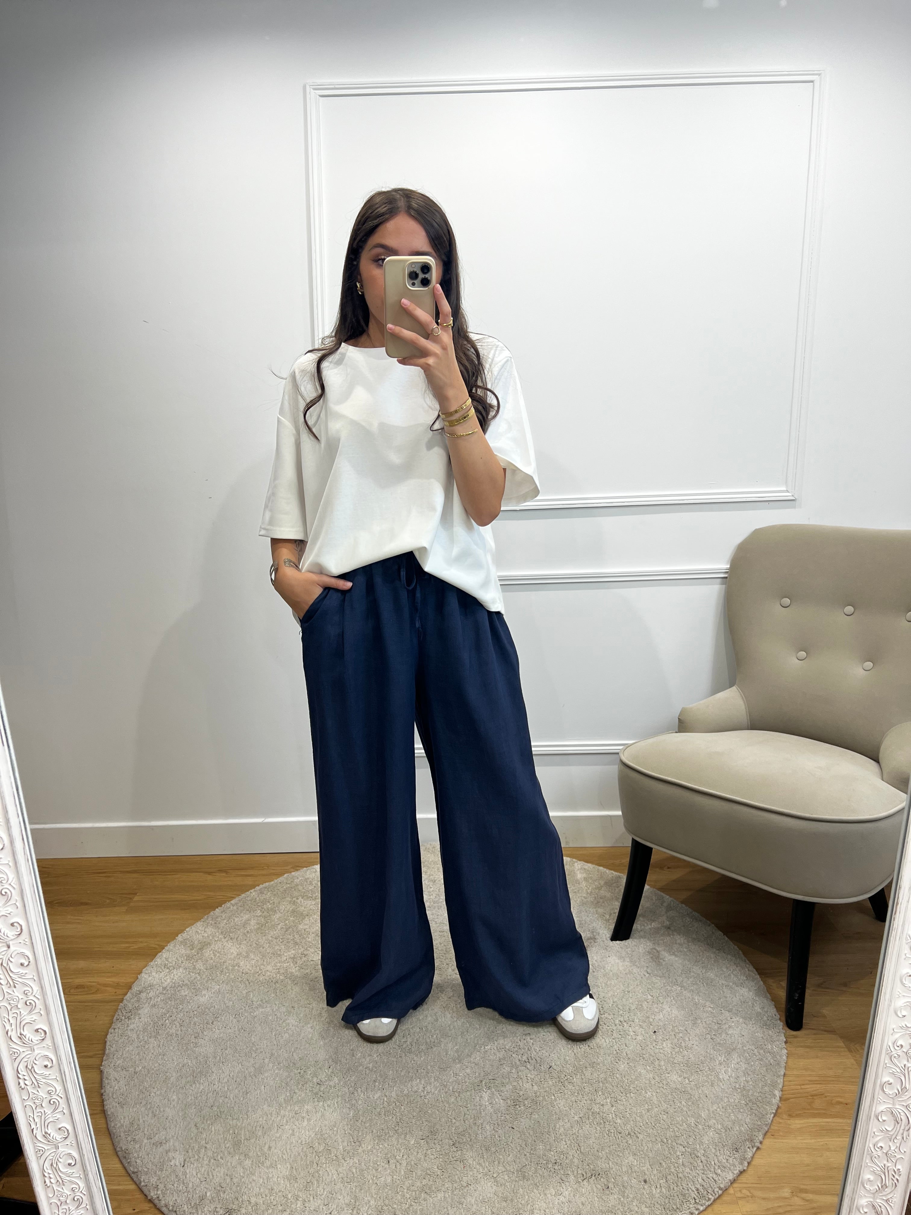 Pantalon Martin - Bleu Marine