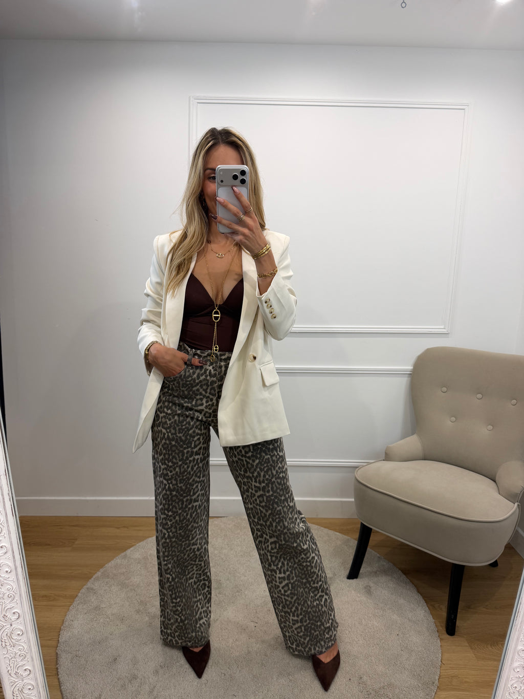 Veste blazer - ECRU