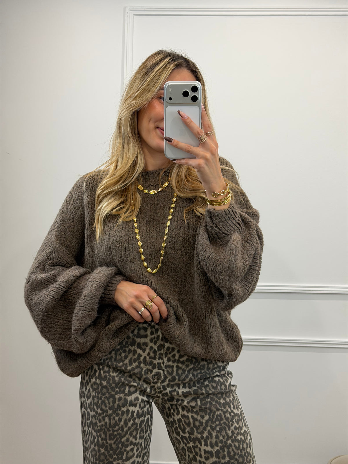 Pull Sam - Taupe