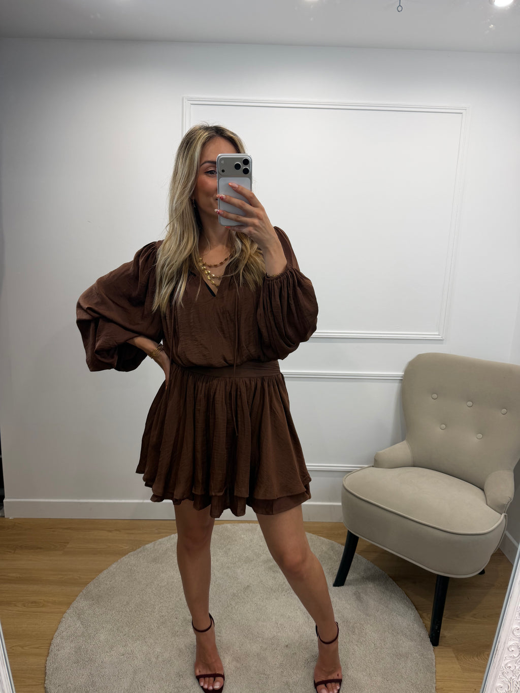 Robe Maya - Chocolat