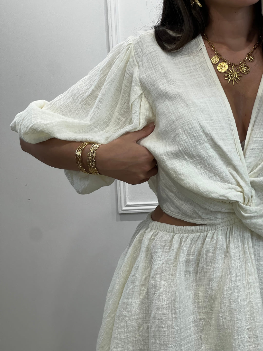 Robe Ambre - Écrue