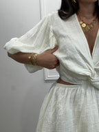 Robe Ambre - Écrue