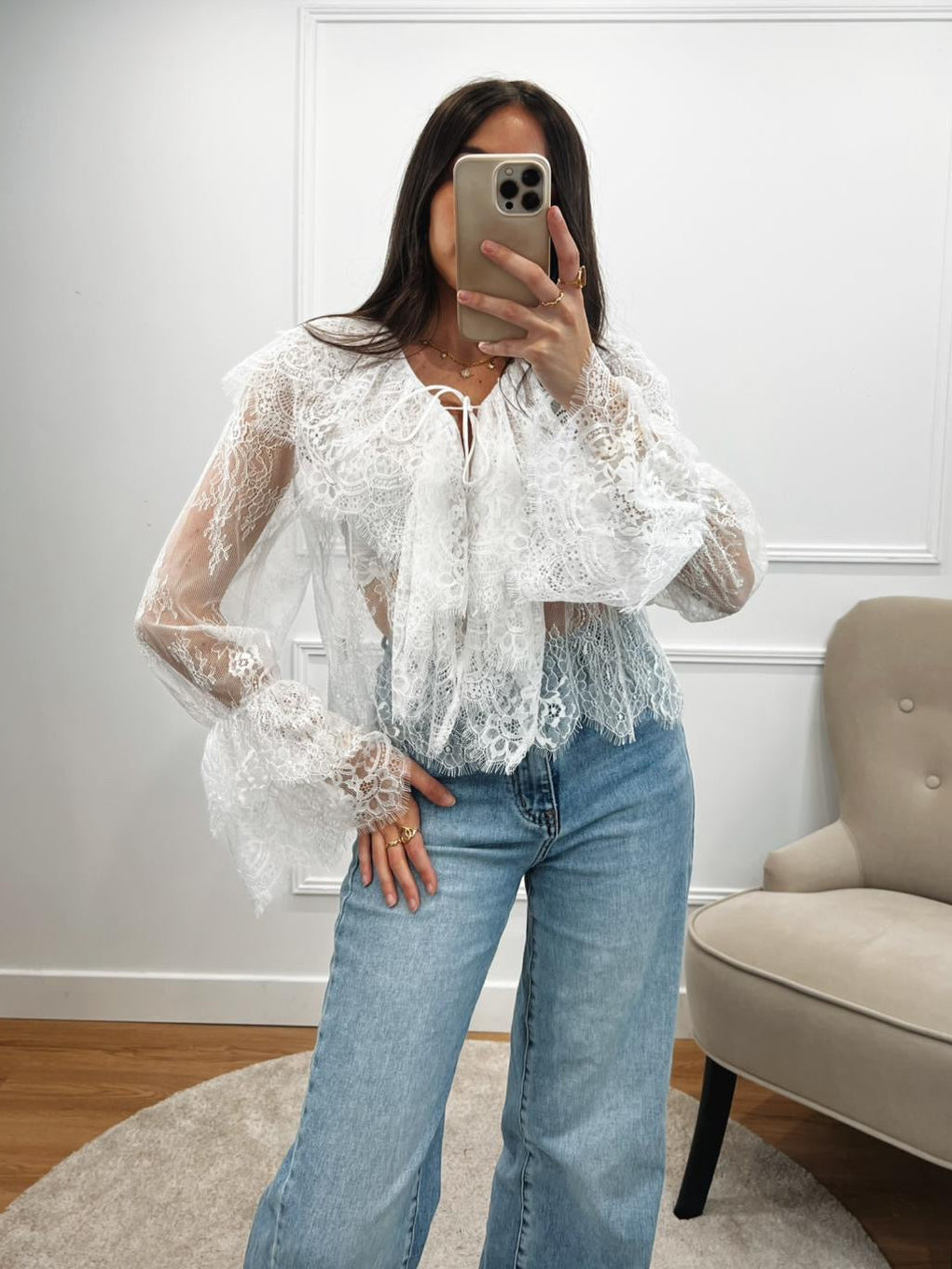 Blouse DENTELLE Bohème