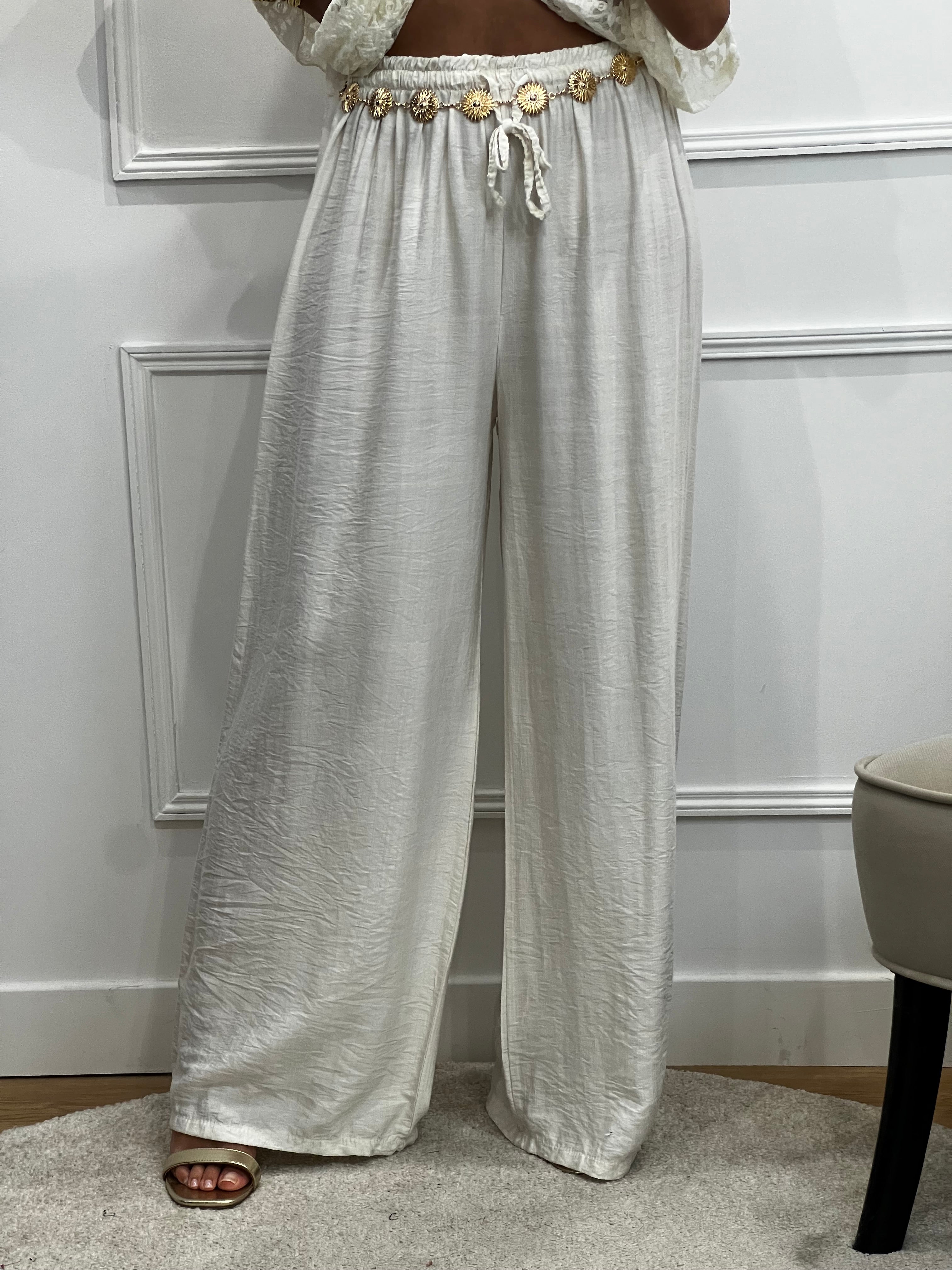 Pantalon Soho - Écru