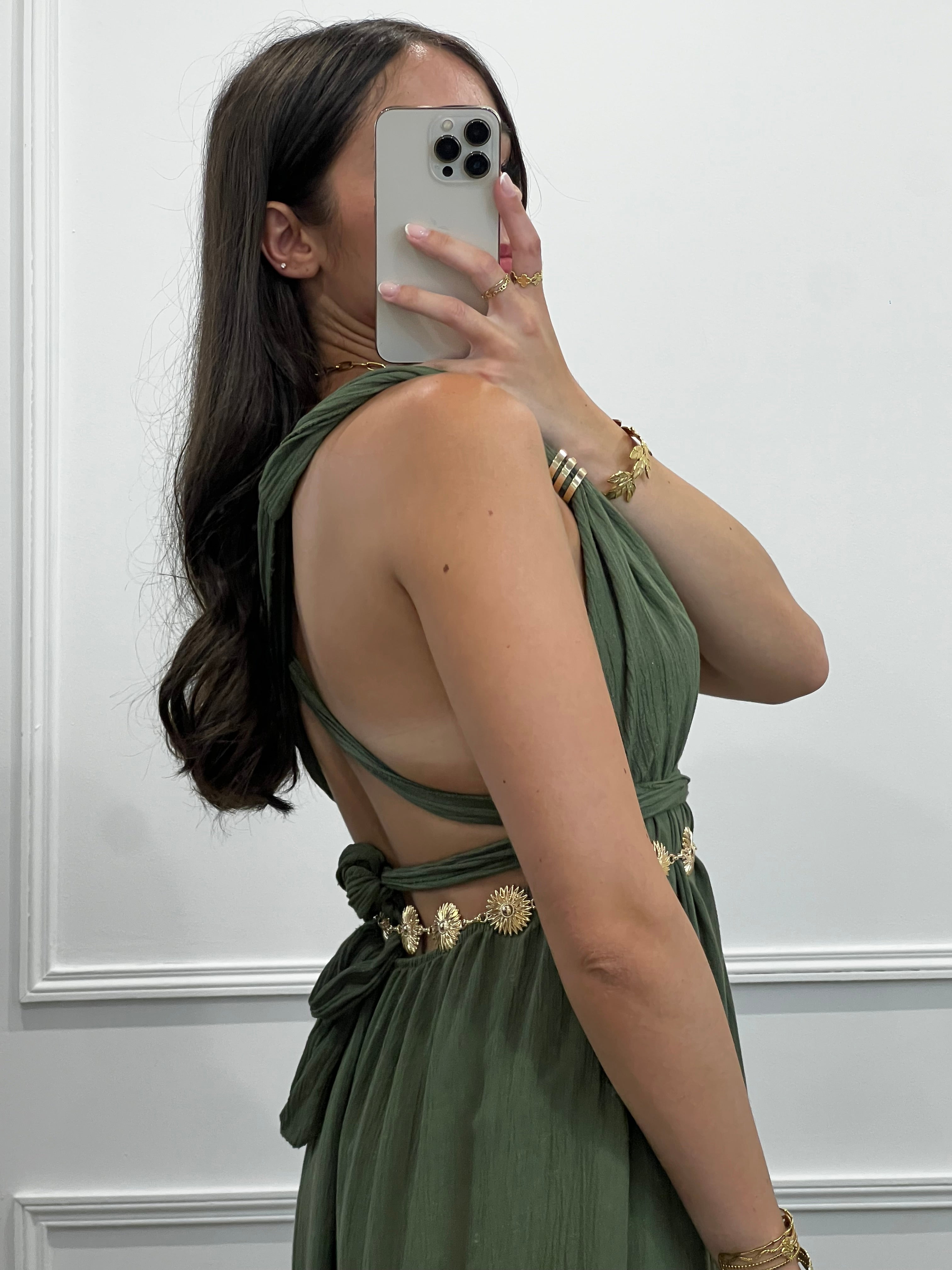 Robe Melia - Kaki