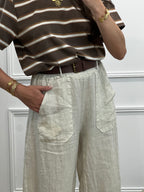 Pantalon Ballon Lin - Beige