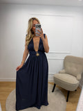 Robe Inaya - Bleu Marine