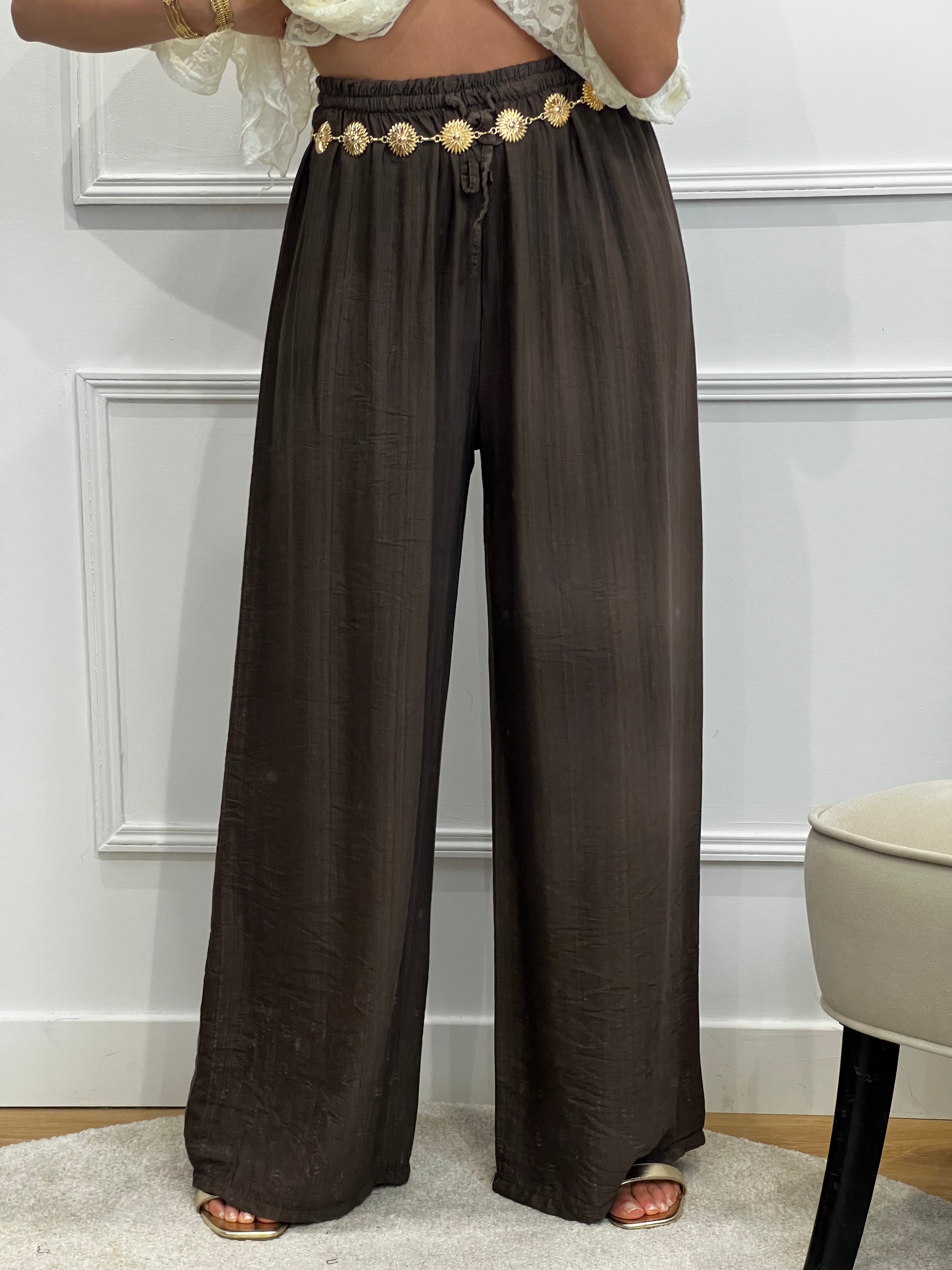 Pantalon Soho - Chocolat
