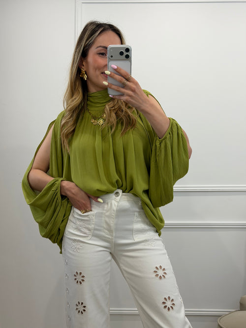Blouse AMBRE - olive