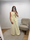 Pantalon Elio - Jaune Pastel