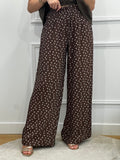 Pantalon Pois - Chocolat