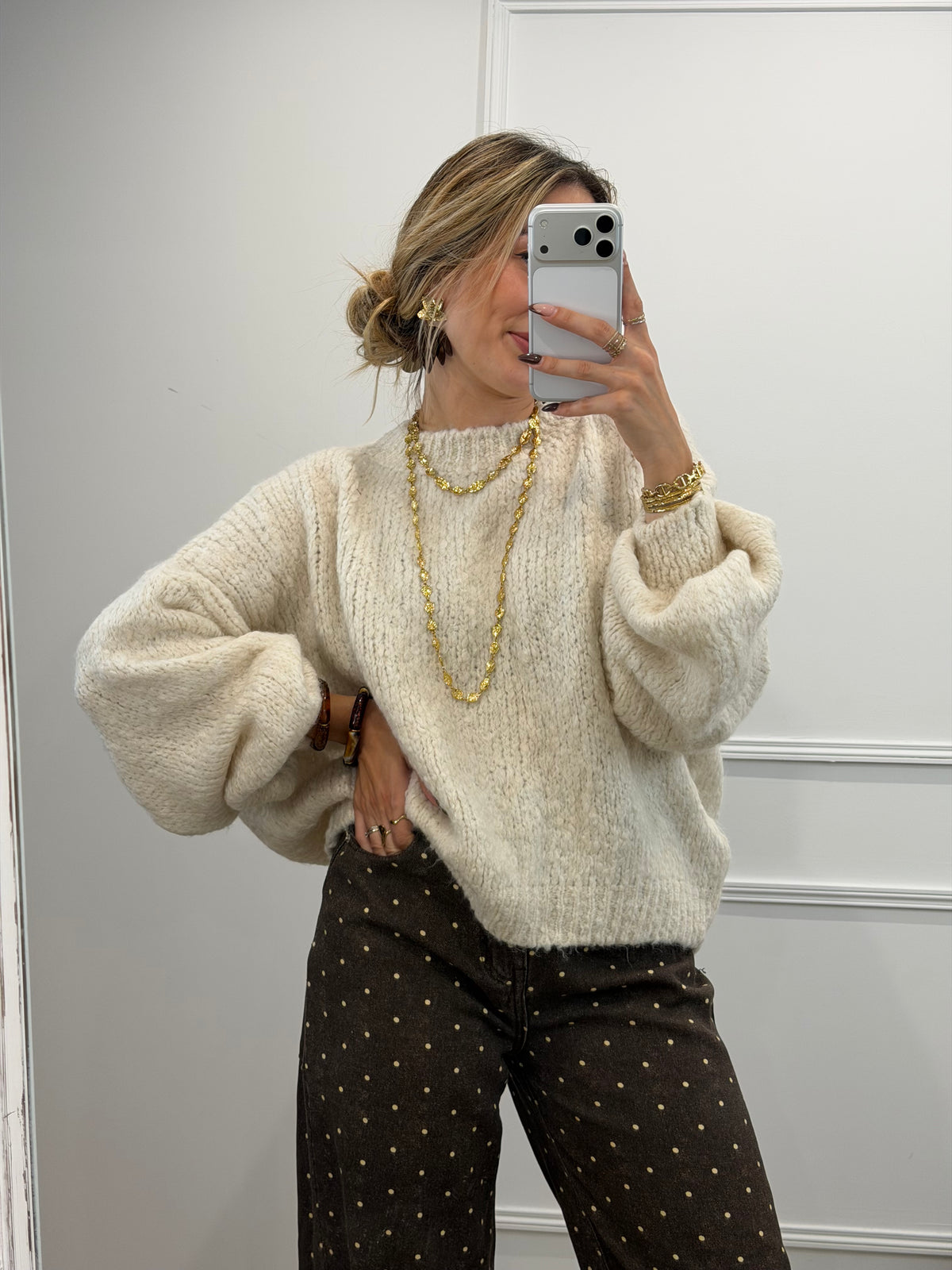 Pull Sam - Écru