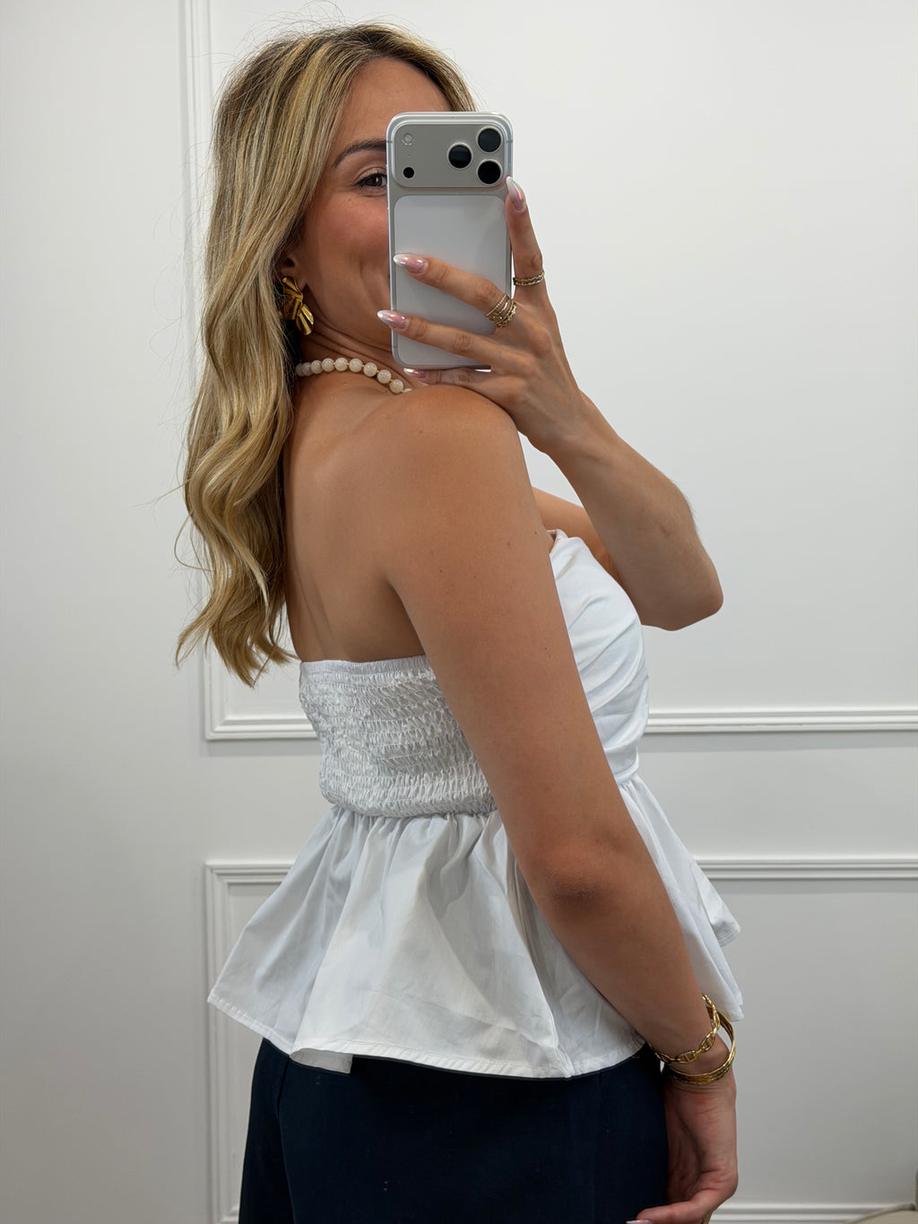 Top Bustier - Blanc