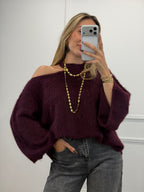 Pull Aria - Bordeaux