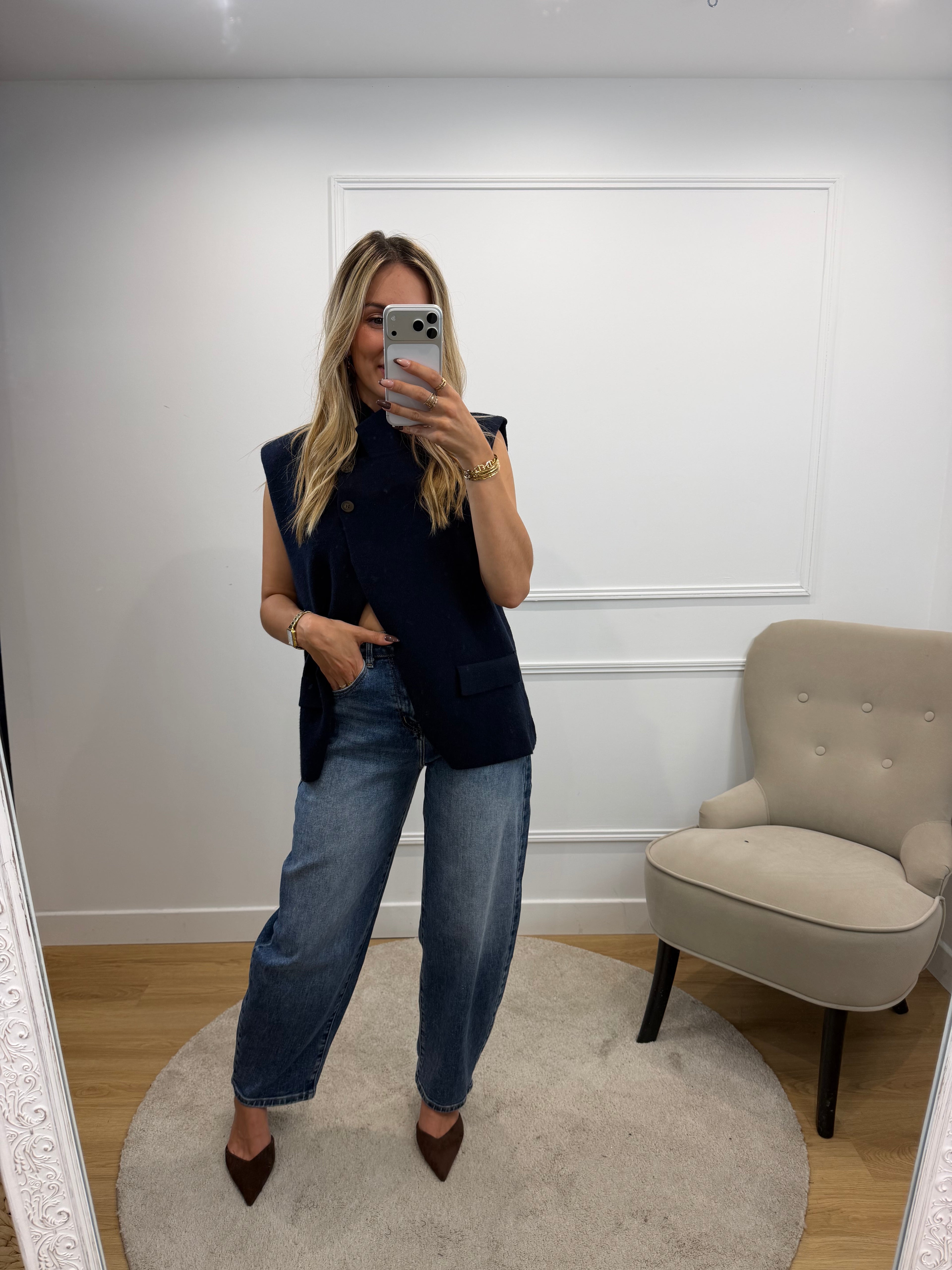 Gilet ELIO - Bleu marine