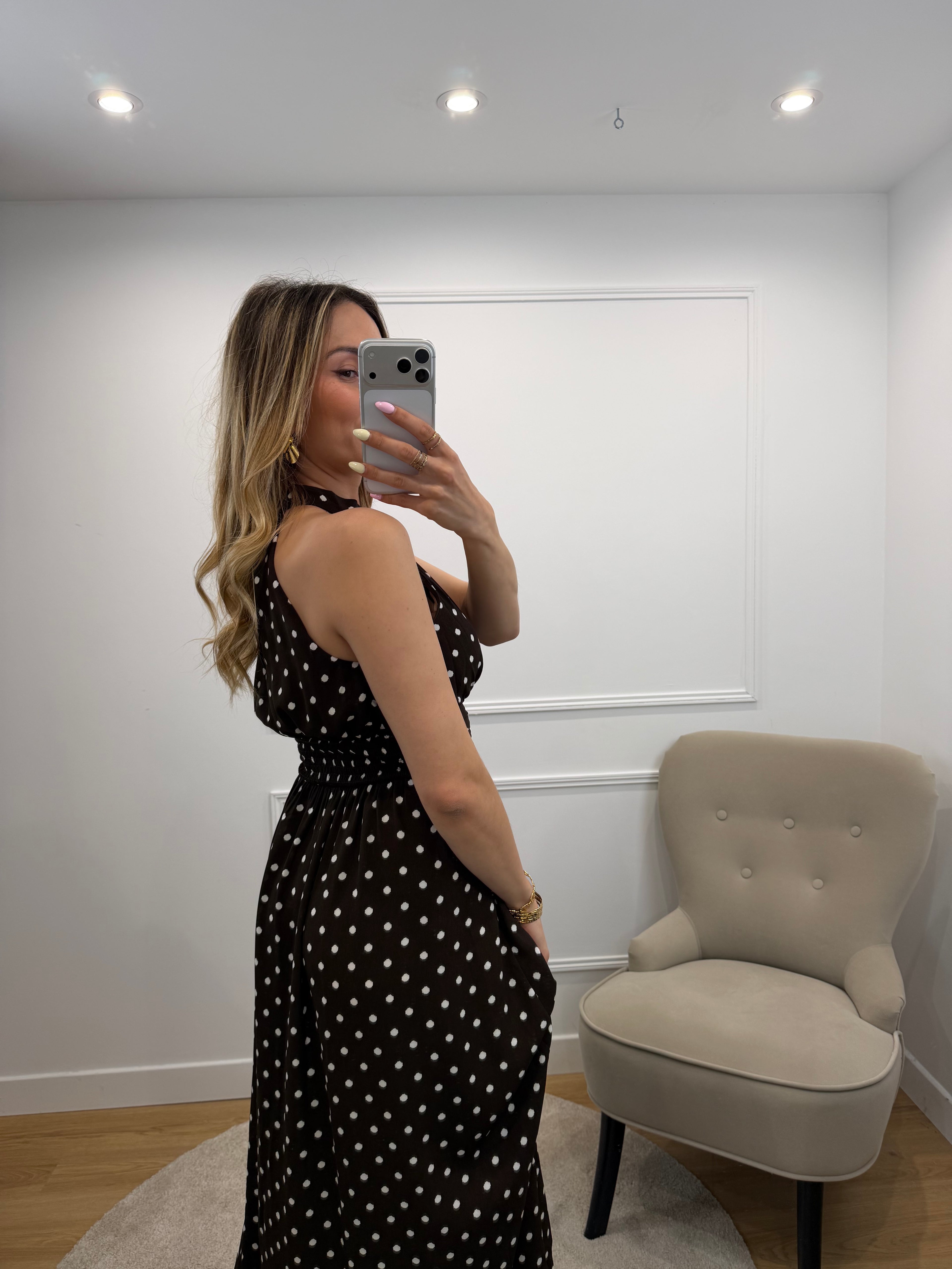 Robe à pois MIA - Choco