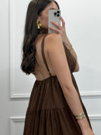 Robe SUN courte - Choco