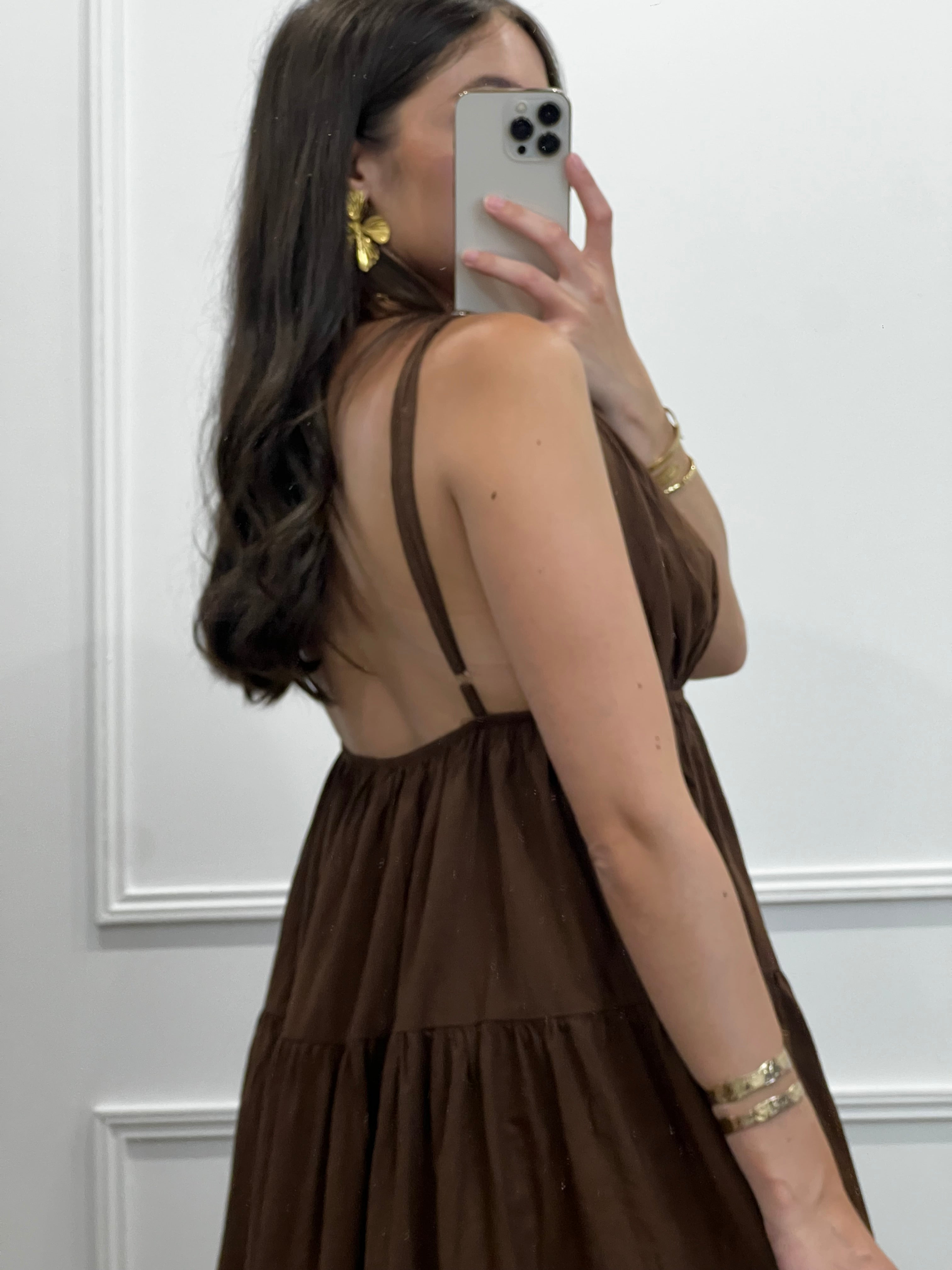 Robe SUN courte - Choco