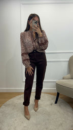 Blouse Amanda - Chocolat