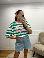T-shirt Club Amour - Vert