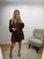 Robe Maya - Chocolat