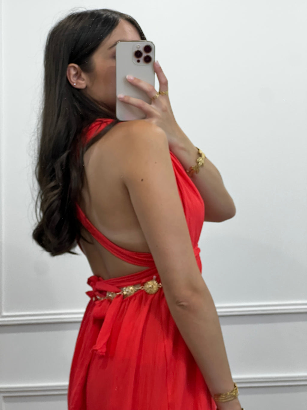 Robe Melia - Corail