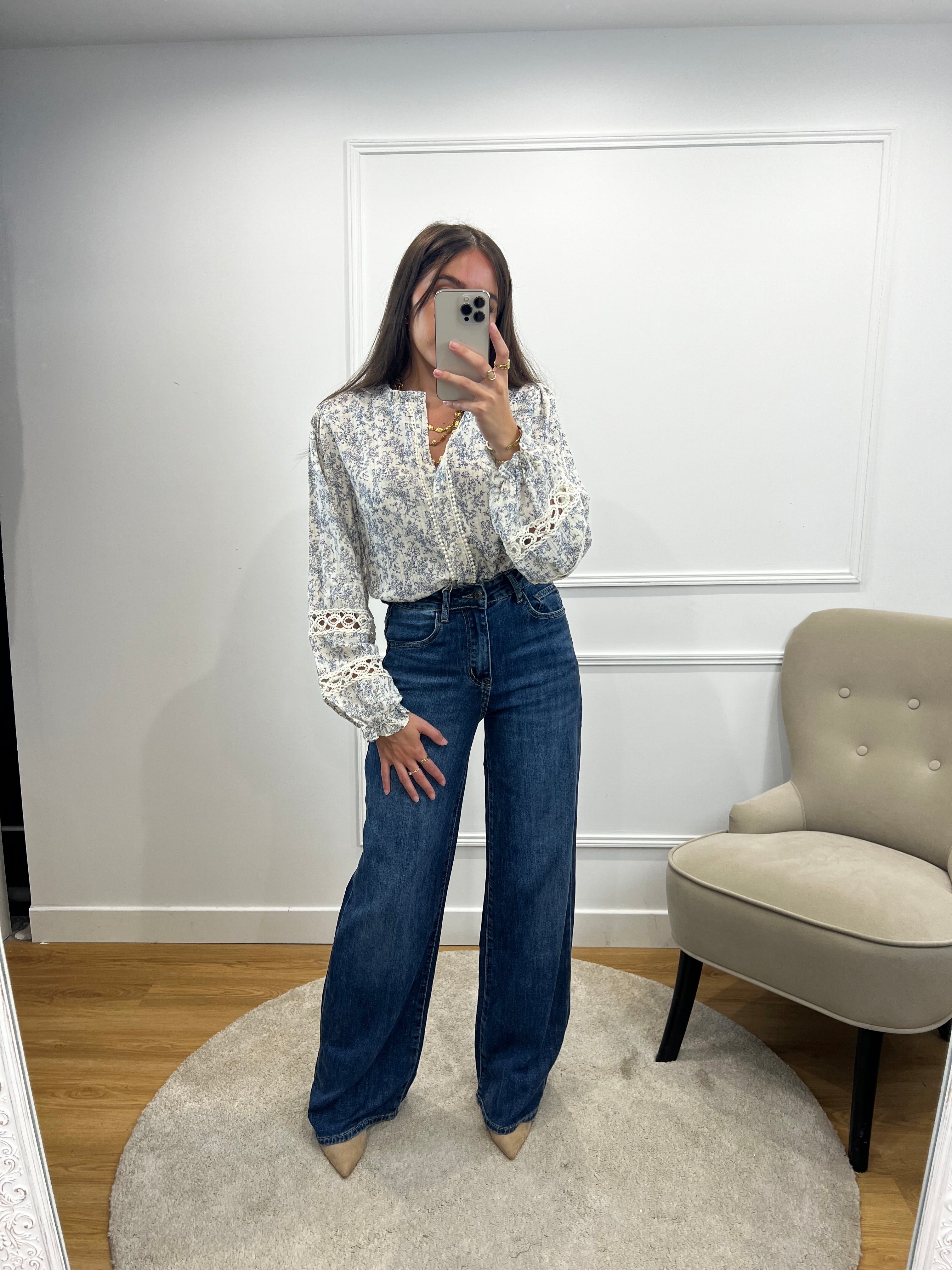 Blouse Amanda - Ecrue