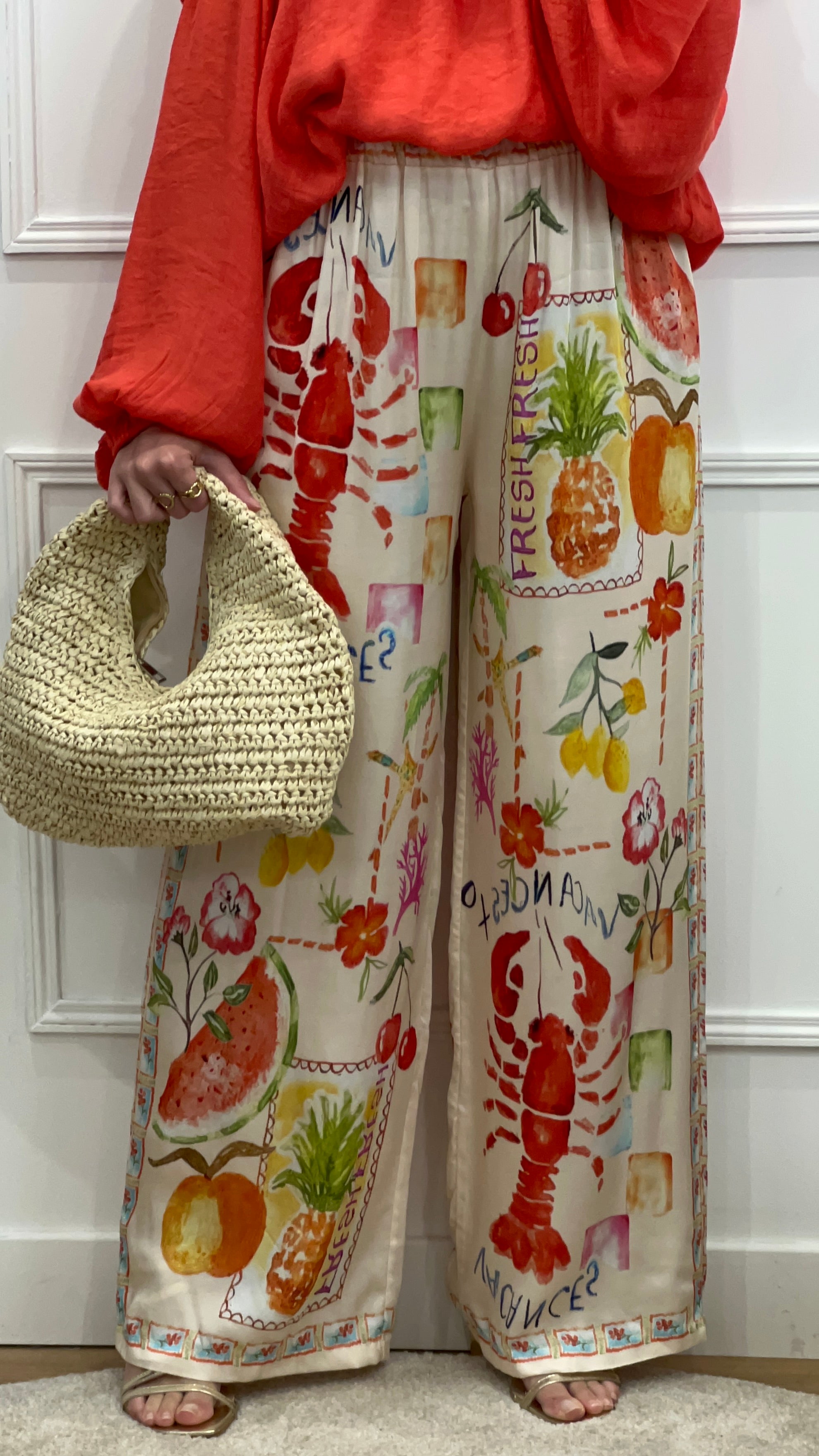 Pantalon fluide HOMARD