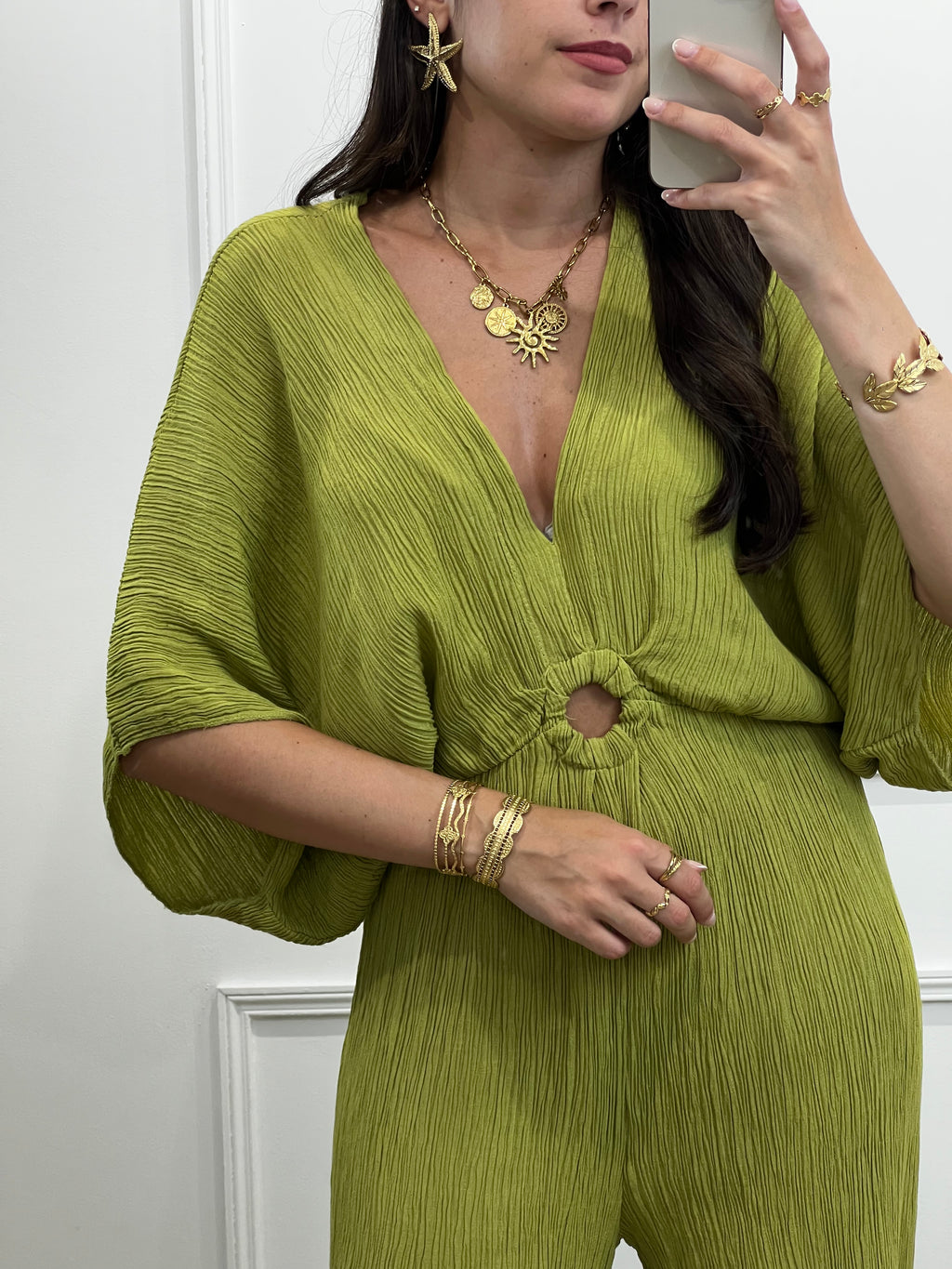 Combinaison Jeanne - Vert olive
