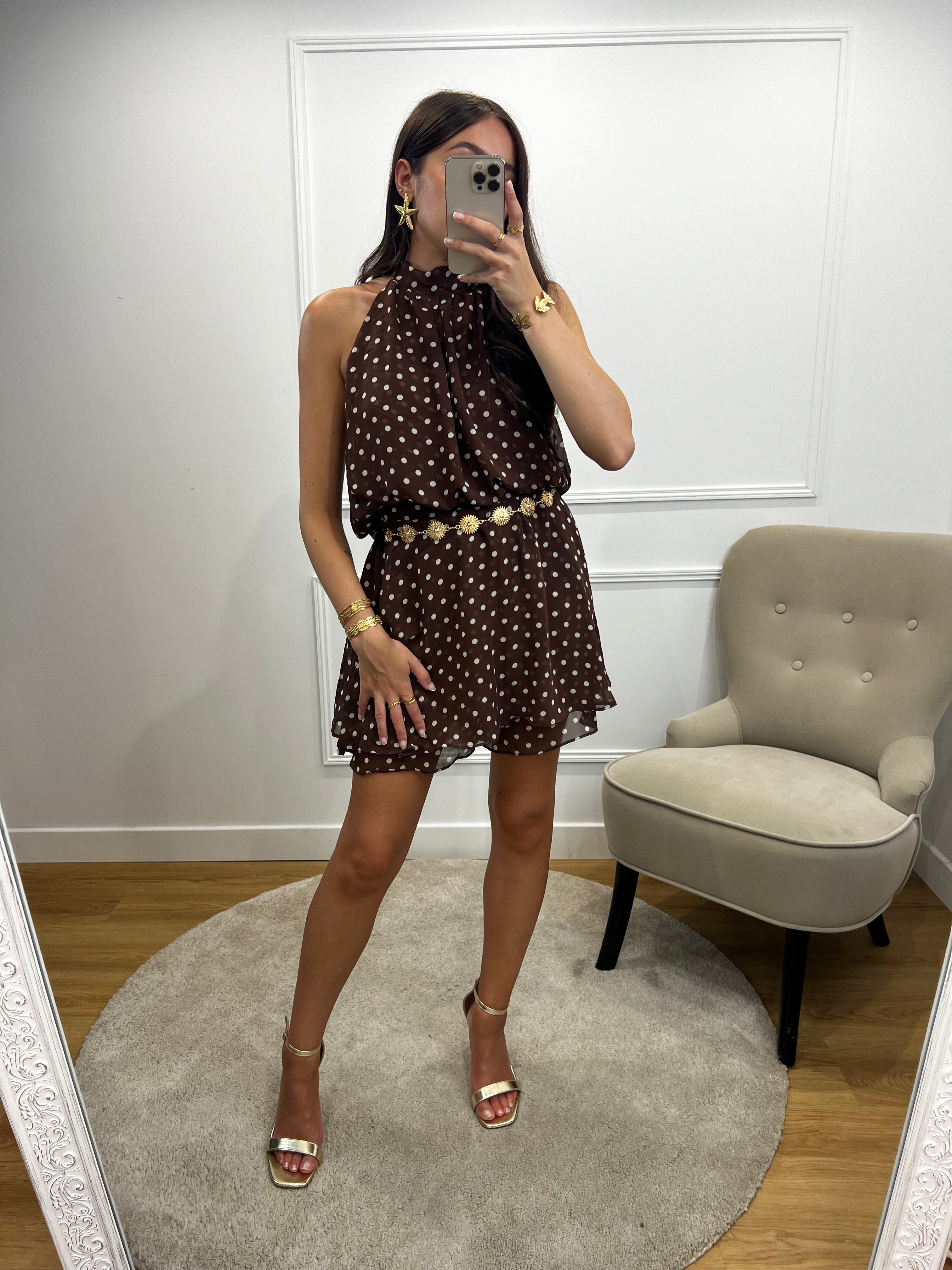 Combi short Naya - Chocolat