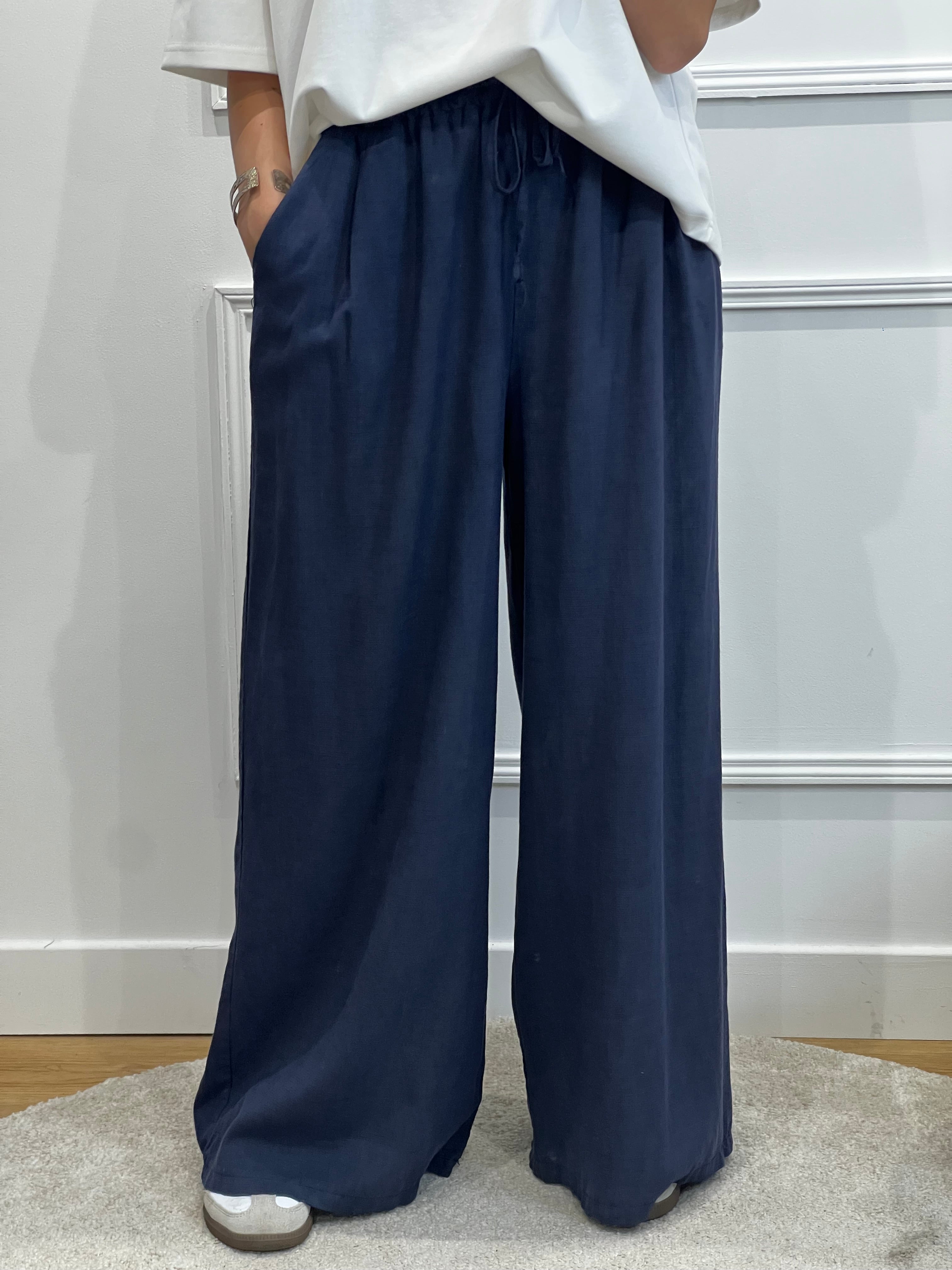Pantalon Martin - Bleu Marine