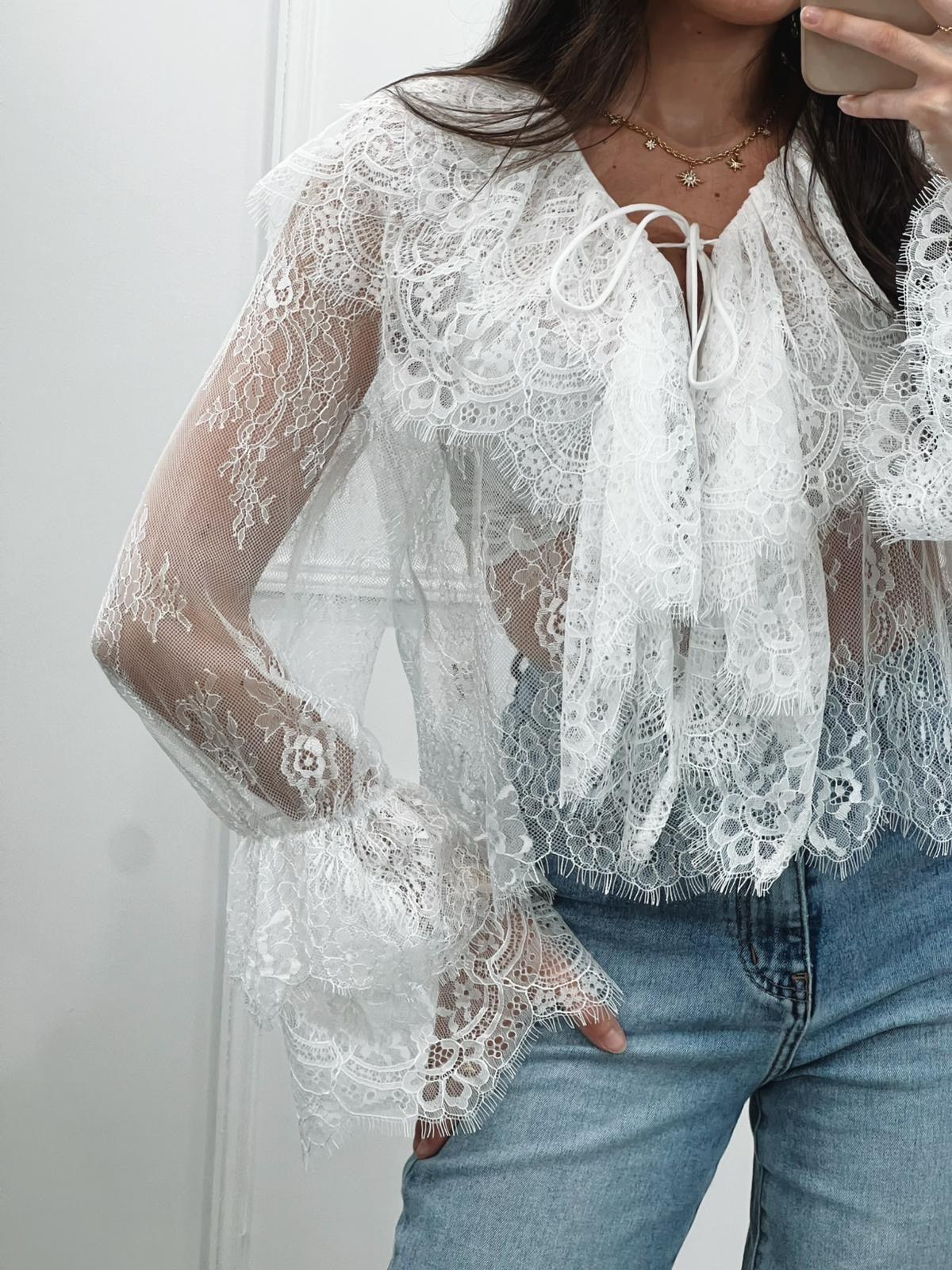Blouse DENTELLE Bohème