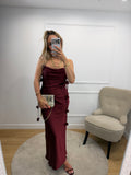 Robe Alicia - Bordeaux