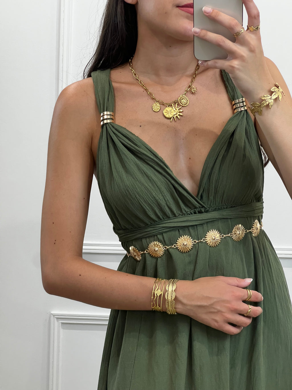 Robe Melia - Kaki
