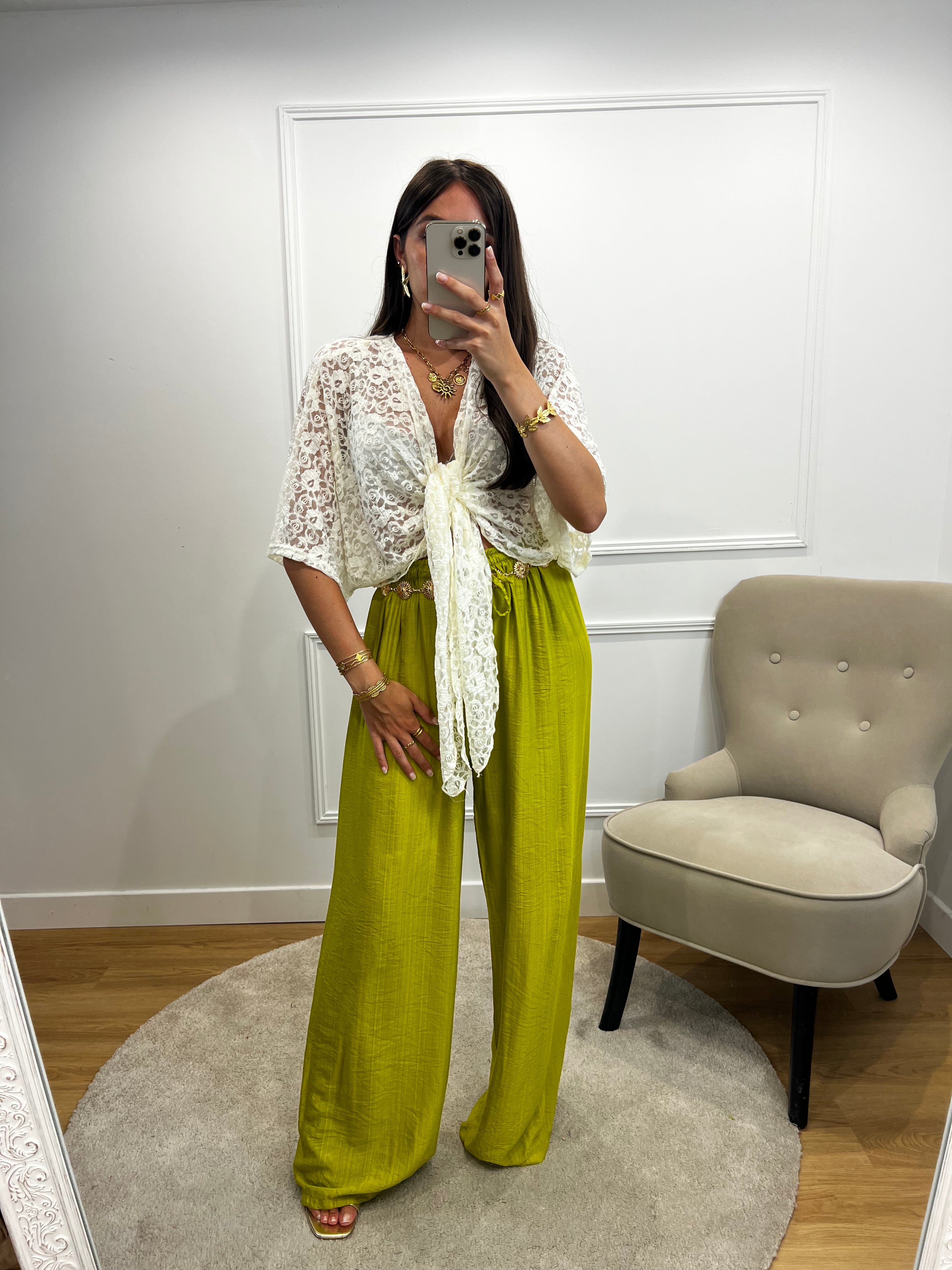 Pantalon Soho - Vert Olive
