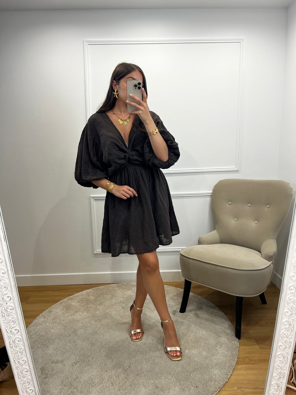 Robe Ambre - Chocolat