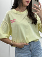 T-shirt MATCHA - Jaune