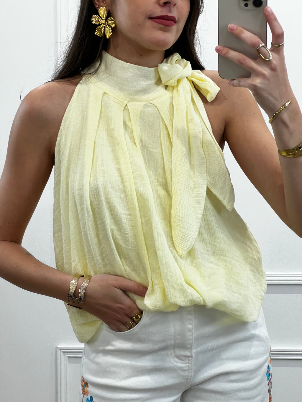 Top JOY - Jaune