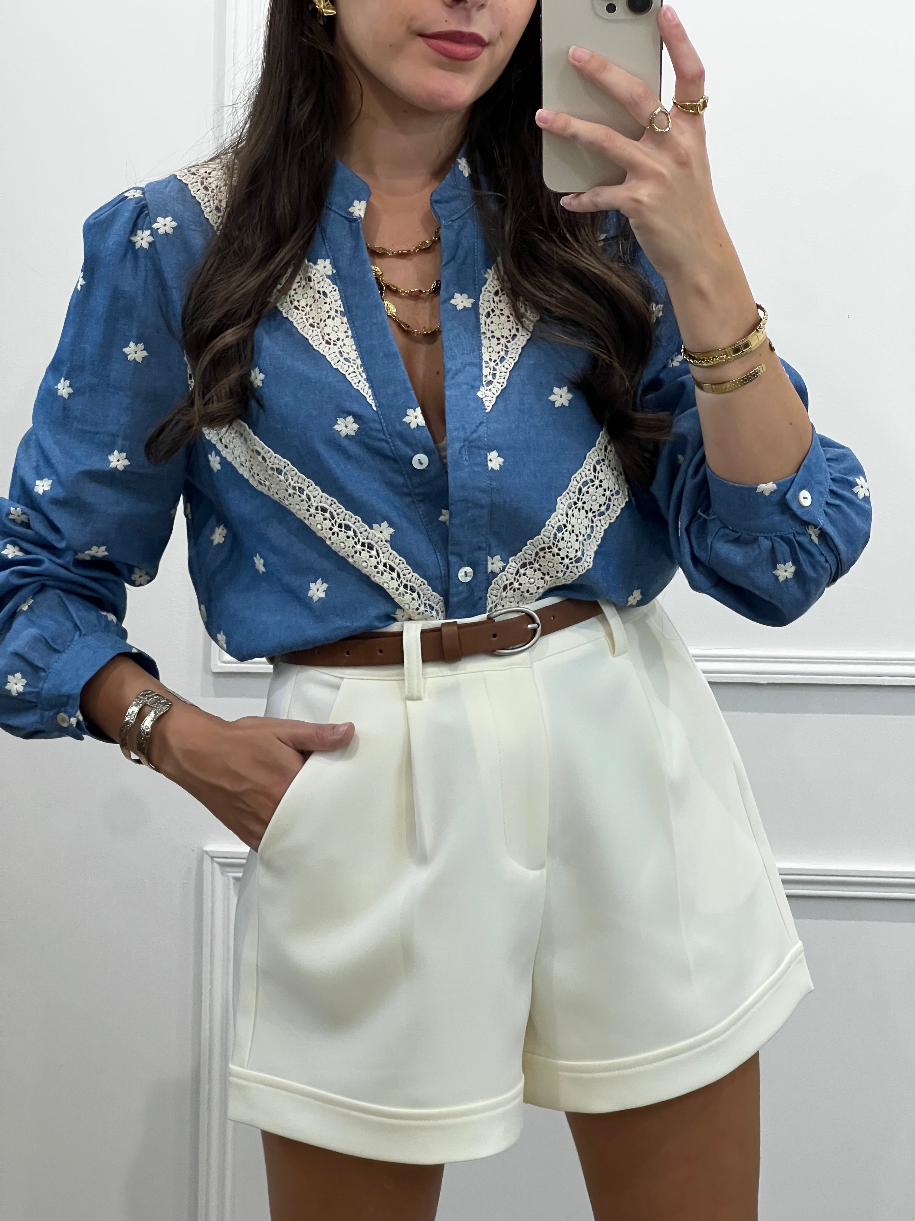 Chemise Marine