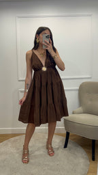 Robe SUN courte - Choco